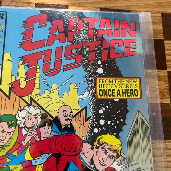 Captain Justice #1-2 complete series based on tv show - j.m. dematteis set - Picture 12 of 15
